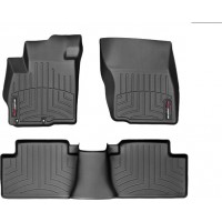 Коврики Weathertech Black для Mitsubishi Outlander (mkII-mkIII)(1-2 row) 2006-2021