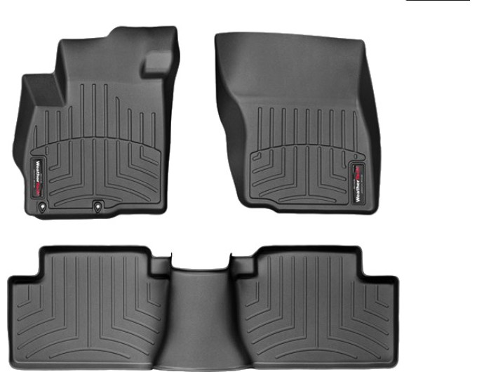 Коврики WeatherTech Black для Mitsubishi Outlander (mkII-mkIII)(1-2 row) 2006-2021, цена: 11 488 грн.