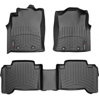 Коврики WeatherTech Black для Toyota Tacoma (mkII)(double cab) 2012-2015