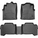 Коврики Weathertech Black для Toyota Tacoma (double cab)(mkII) 2012-2015, ціна: 10 641 грн.