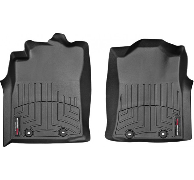 Коврики Weathertech Black для Toyota Tacoma (double cab)(mkII)(1 row) 2012-2015, ціна: 6 144 грн.