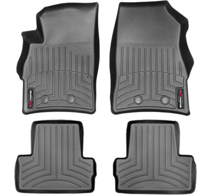 Коврики WeatherTech Black для Cadillac ELR (mkI) 2013-2016, цена: 9 994 грн.