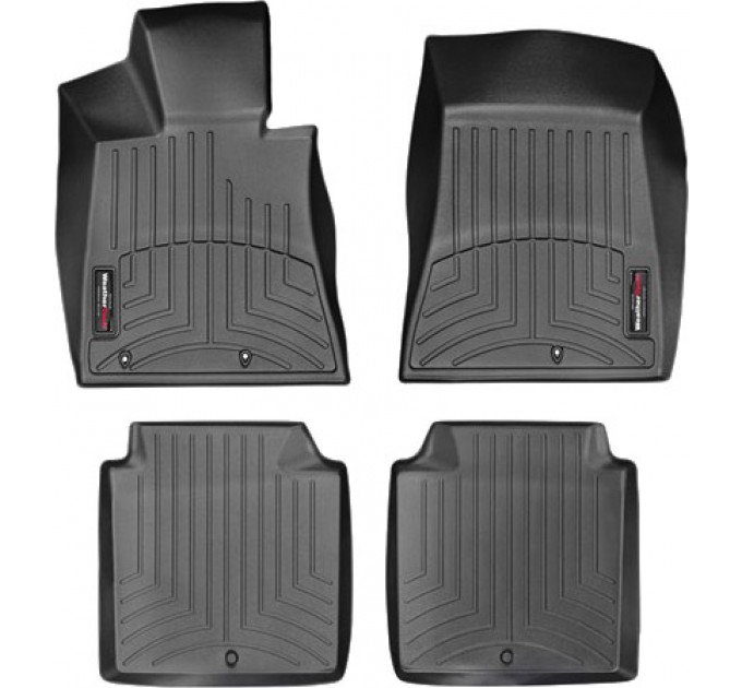 Коврики Weathertech Black для Hyundai Equus (mkII); Kia Quoris (mkI) 2013-2017, ціна: 9 826 грн.