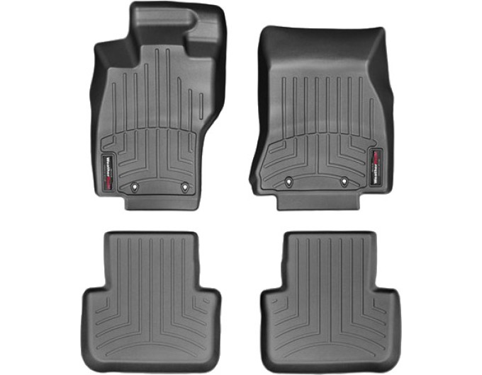 Коврики Weathertech Black для Jaguar XF (X250)(AWD)(4 fixing hooks) 2008-2015, ціна: 11 488 грн.