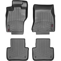 Коврики WeatherTech Black для Jaguar XF (X250)(AWD)(8 fixing hooks) 2013-2015