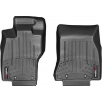 Коврики WeatherTech Black для Jaguar XF (X250)(AWD)(4 fixing hooks)(1 row) 2008-2015