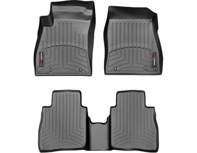 Коврики WeatherTech Black для Nissan Sentra (B17)(4 fixing hooks) 2014→, цена: 11 709 грн.