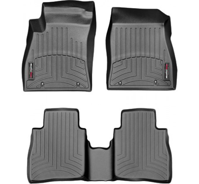 Коврики Weathertech Black для Nissan Sentra (B17)(4 fixing hooks) 2014→, ціна: 10 849 грн.