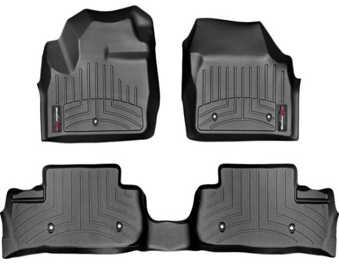Коврики WeatherTech Black для Land Rover Freelander (mkII) 2007-2012 (USA), цена: 11 488 грн.