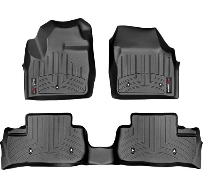 Коврики Weathertech Black для Land Rover Freelander (EU)(mkII) 2007-2012, ціна: 10 641 грн.