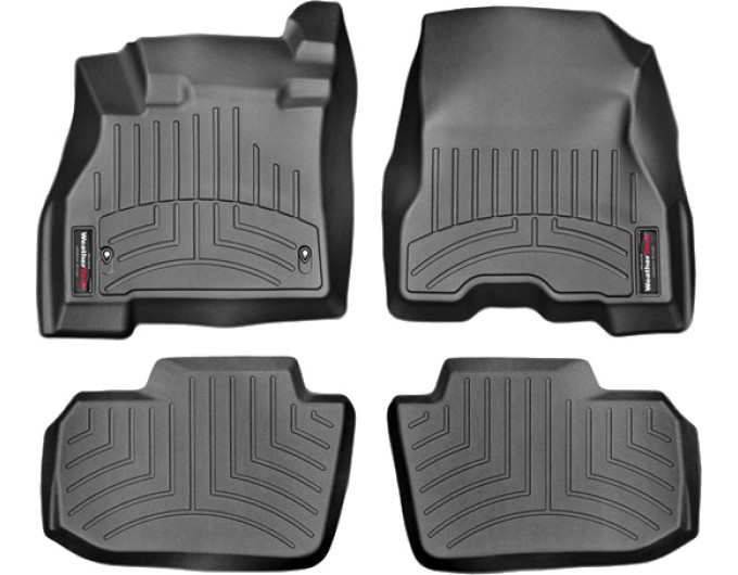 Коврики WeatherTech Black для Nissan Leaf (mkI) 2010-2012, цена: 11 488 грн.