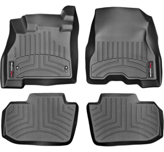 Коврики WeatherTech Black для Nissan Leaf (mkI) 2010-2012, цена: 10 641 грн.