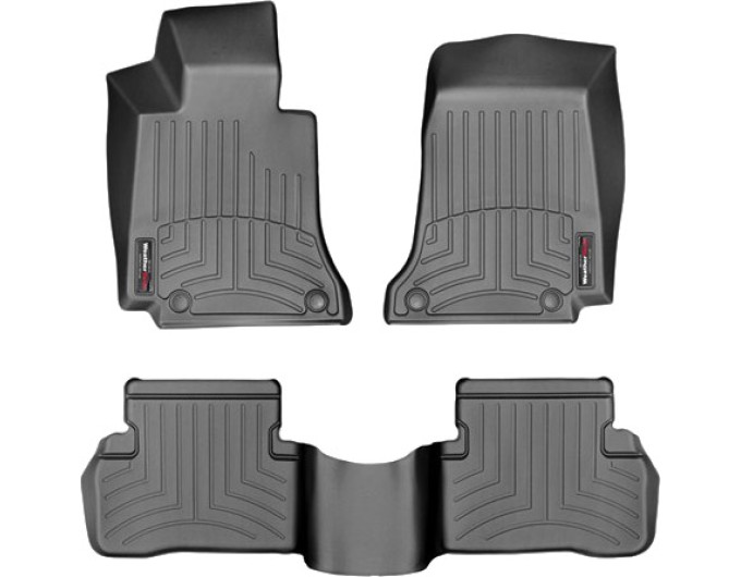 Коврики WeatherTech Black для Mercedes-Benz C-Class (W205/S205) 2015→ automatic, цена: 11 709 грн.