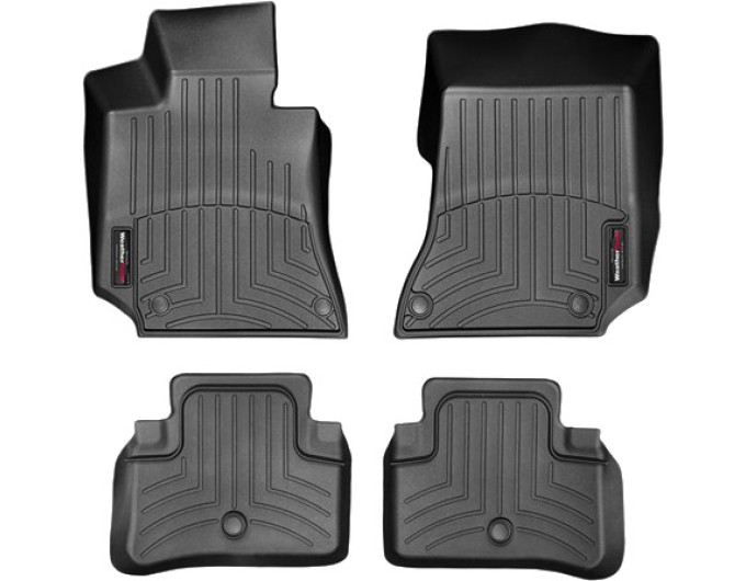 Коврики WeatherTech Black для Mercedes-Benz CLS-Class (C218; X218)(6 fixing posts) 2014-2017, цена: 11 488 грн.