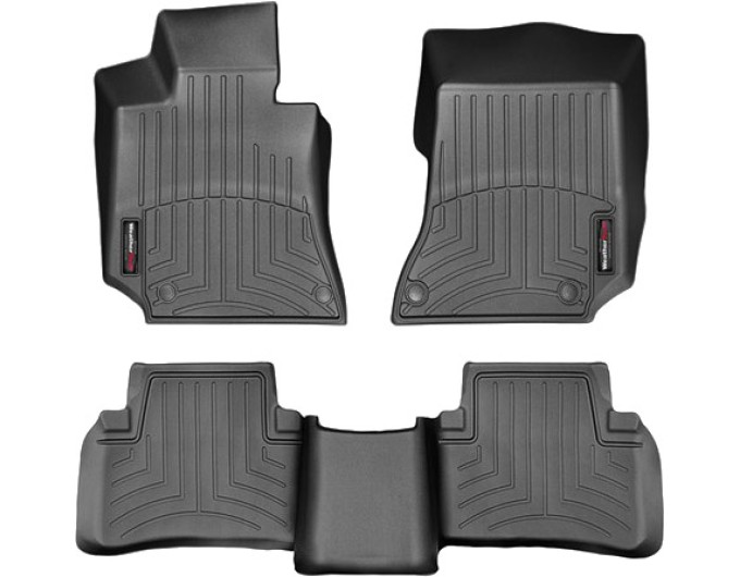 Коврики WeatherTech Black для Mercedes-Benz E-Class (W212/S212)(sedan & wagon)(4 fixing posts) 2013-2016, цена: 11 709 грн.