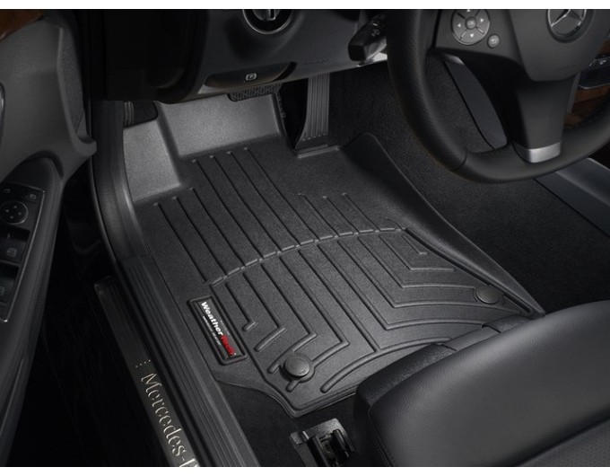 Коврики WeatherTech Black для Mercedes-Benz CLS-Class (C218; X218)(6 fixing posts) 2014-2017, цена: 11 488 грн.