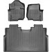 Коврики Weathertech Black для Ford F-150 (double cab)(mkXII)(1 row bucket seats) 2015→, ціна: 12 487 грн.