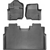 Коврики WeatherTech Black для Ford F-150 (mkXII)(double cab)(1 row bucket seats) 2015→, цена: 12 487 грн.