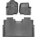 Коврики Weathertech Black для Ford F-150 (double cab)(mkXII)(1 row - 2pcs.)(1 row bench seats) 2015→, ціна: 12 487 грн.