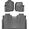 Коврики WeatherTech Black для Ford F-150 (mkXII)(double cab)(1 row - 2pcs.)(1 row bench seats) 2015→, цена: 12 487 грн.