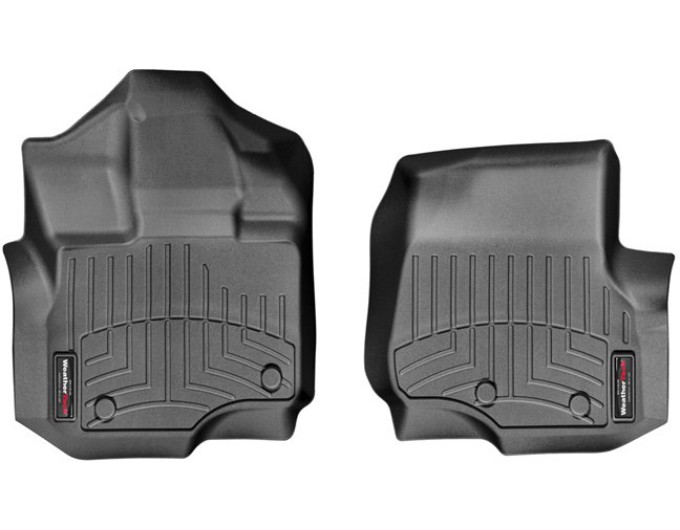 Коврики WeatherTech Black для Ford F-150 (mkXII)(SuperCab & SuperCrew)(2 pcs.)(1 row) 2015→, цена: 6 692 грн.