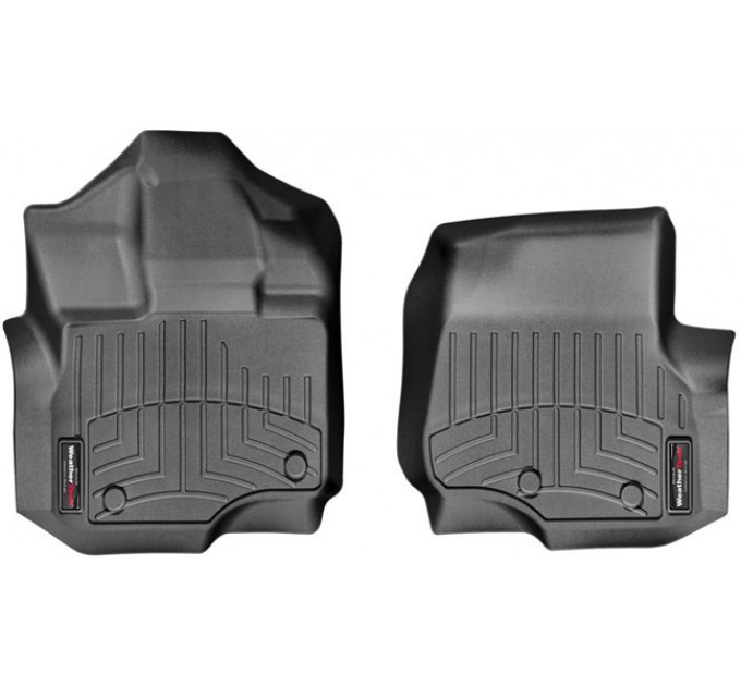 Коврики WeatherTech Black для Ford F-150 (mkXII)(SuperCab & SuperCrew)(2 pcs.)(1 row) 2015→, цена: 6 144 грн.