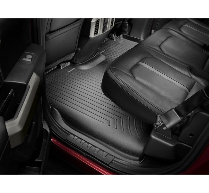 Коврики WeatherTech Black для Ford F-150 (mkXII)(double cab)(1 row bucket seats) 2015→, цена: 12 487 грн.