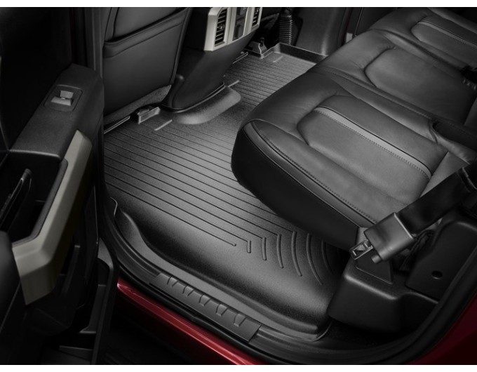 Коврики WeatherTech Black для Ford F-150 (mkXII)(double cab)(1 row bucket seats)(2 row) 2015-2020, цена: 5 135 грн.