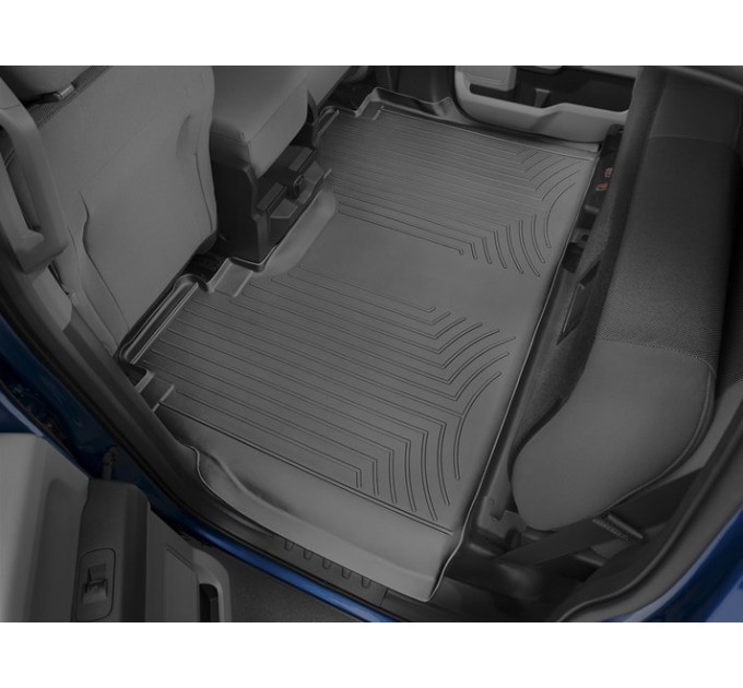 Коврики WeatherTech Black для Ford F-150 (mkXII)(double cab)(1 row - 1pc.)(1 row bench seats) 2015→, цена: 14 117 грн.