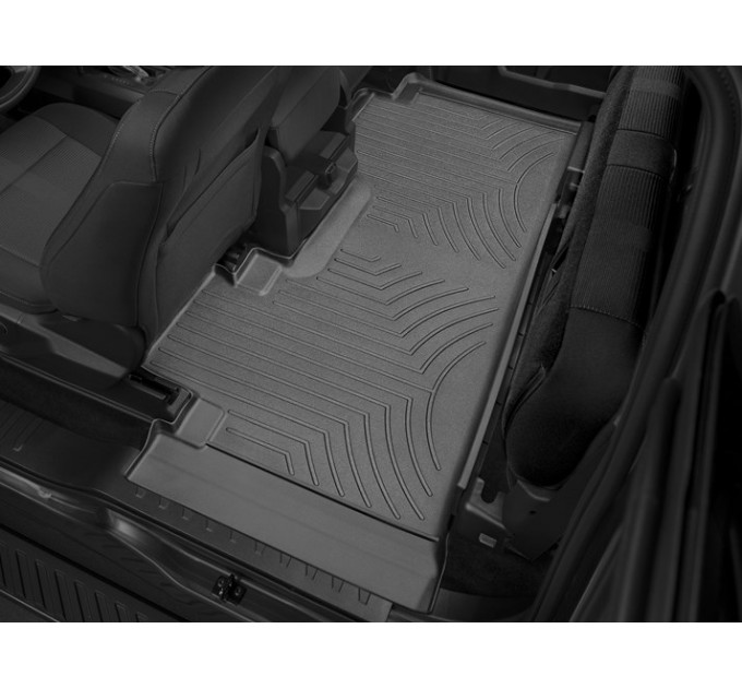 Коврики WeatherTech Black для Ford F-150 (mkXII)(extended cab)(1 row - 1pc.)(1 row bench seats) 2015→, цена: 14 117 грн.