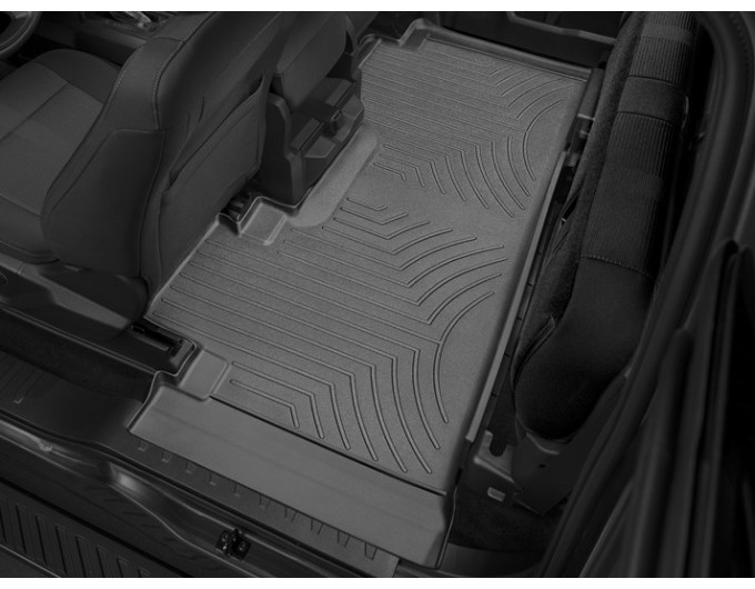 Коврики WeatherTech Black для Ford F-150 (mkXII) / Super Duty (mkIV)(extended cab)(1 row bench seats)(2 row) 2015→, цена: 6 915 грн.