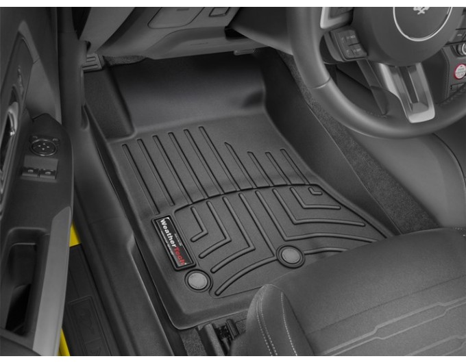 Коврики Weathertech Black для Ford Mustang (mkVI) 2015→, ціна: 10 602 грн.