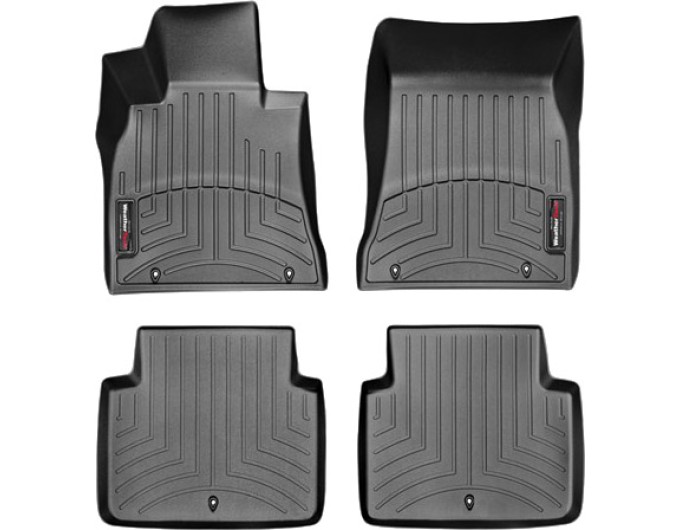 Коврики Weathertech Black для Genesis G80 (mkI); Hyundai Genesis (sedan)(mkII)(RWD) 2015→, ціна: 11 488 грн.