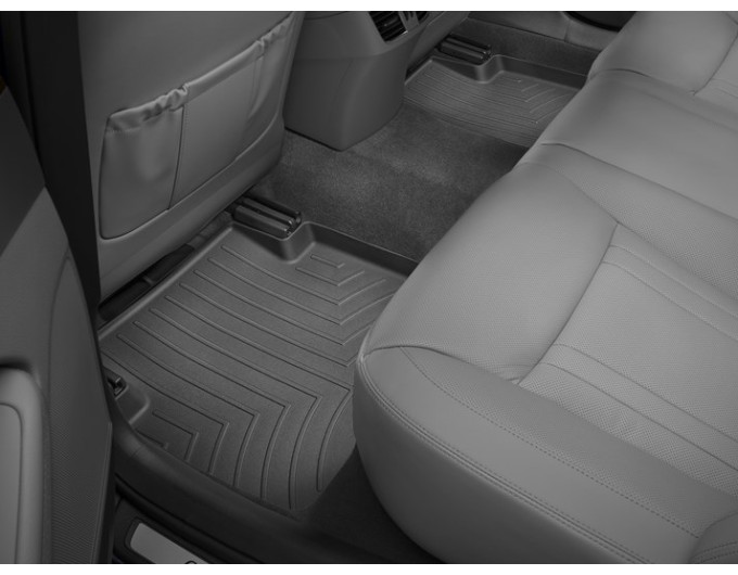 Килимки WeatherTech Black для Genesis G80 (mkI); Hyundai Genesis (mkII)(sedan)(2 row) 2015-2020, ціна: 4 911 грн.