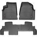 Коврики WeatherTech Black для GMC Acadia; Buick Enclave (mkI)(1 fixing post)(1-2 row)(2 row bench seats) 2007-2008, цена: 11 709 грн.