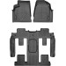 Коврики WeatherTech Black для GMC Acadia; Buick Enclave (mkI)(1 fixing post)(1-2-3 row)(2 row bucket seats) 2007-2008, цена: 12 487 грн.