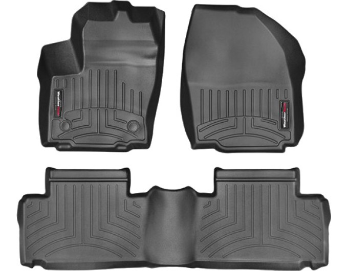 Коврики Weathertech Black для Ford Galaxy (mkII) / S-Max (mkII)(2 fixing posts) 2013-2015, ціна: 11 488 грн.