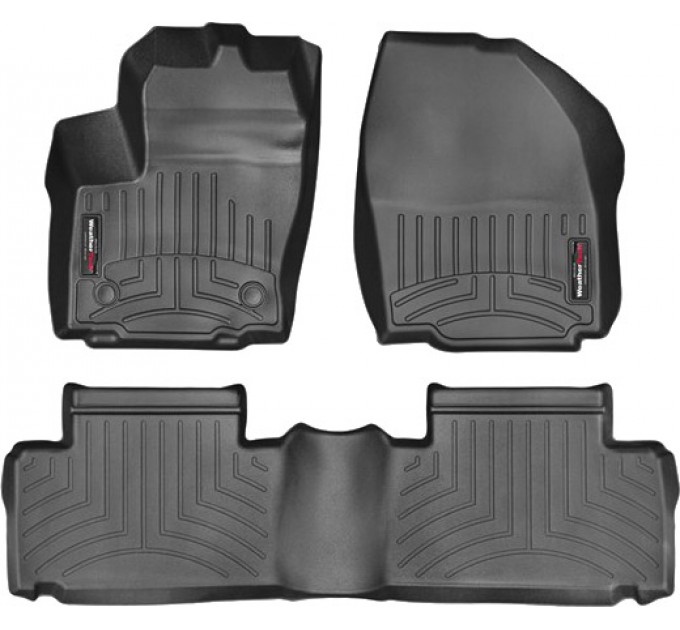 Коврики WeatherTech Black для Ford Galaxy (mkII) / S-Max (mkII)(2 fixing posts) 2013-2015, цена: 11 280 грн.