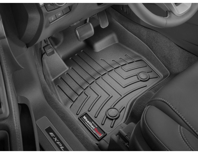 Коврики Weathertech Black для Ford Explorer (mkV)(1 row) 2015-2016, ціна: 6 692 грн.