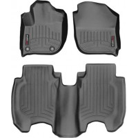 Коврики Weathertech Black для Honda HR-V (mkII)(2 twist fixings) 2016→