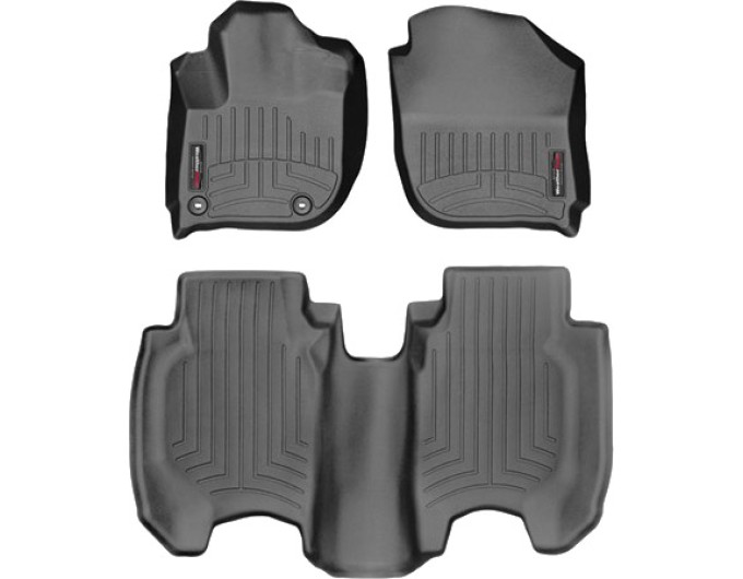 Коврики Weathertech Black для Honda HR-V (mkII)(2 twist fixings) 2016→, ціна: 11 709 грн.