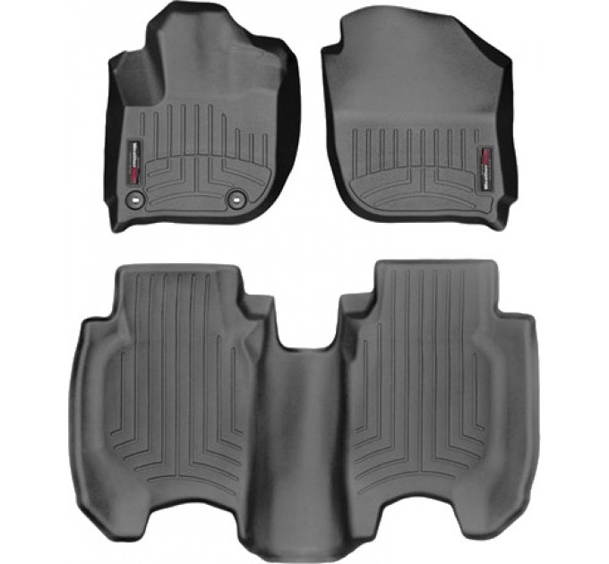 Коврики WeatherTech Black для Honda HR-V (mkII)(2 twist fixings) 2013-2022, цена: 10 849 грн.