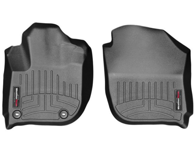 Коврики Weathertech Black для Honda HR-V (mkII) / Jazz/Fit (mkIII)(2 twist fixings)(1 row) 2015→, ціна: 6 692 грн.