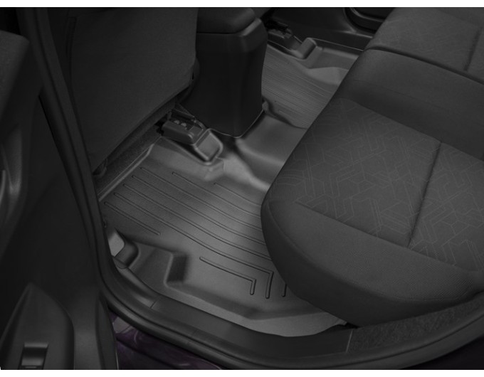 Килимки WeatherTech Black для Honda Jazz/Fit (mkIII)(2 row) 2015-2020, ціна: 5 135 грн.