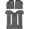 Коврики Weathertech Black для Kia Carnival/Sedona (mkIII)(1-2-3 row)(2 row Slide-N-Stow)(no rear entertainment system) 2015→, ціна: 12 487 грн.