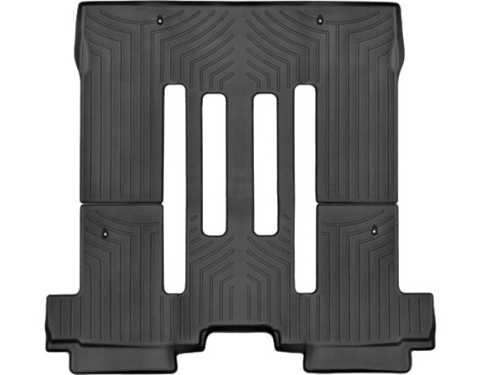 Килимки WeatherTech Black для Kia Carnival/Sedona (mkIII)(2 row Removable Centre Seat)(no rear entertainment system)(2-3 row) 2014-2021, ціна: 6 915 грн.