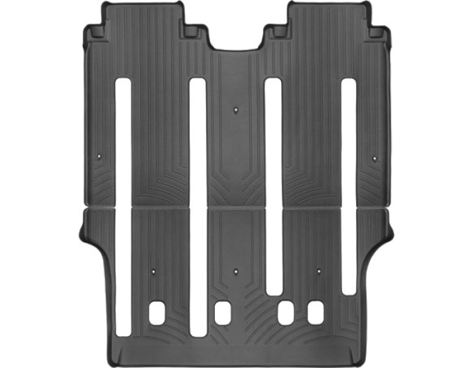 Килимки WeatherTech Black для Kia Carnival/Sedona (mkIII)(2 row First Class Lounge Seats)(no rear entertainment system)(2-3 row) 2014-2021, ціна: 7 362 грн.