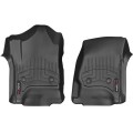 Коврики WeatherTech Black для Chevrolet Silverado (mkIII)(extended & double cab)(with 4x4 shifter)(with short console)(1 row) 2014→, цена: 6 692 грн.
