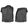 Коврики WeatherTech Black для Chevrolet Silverado (mkIII)(extended & double cab)(with 4x4 shifter)(with short console)(1 row) 2014→, цена: 6 144 грн.