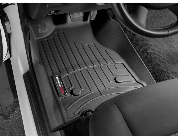 Коврики WeatherTech Black для Chevrolet Colorado (mkI); GMC Canoyn (mkI)(single cab)(1 row) 2003-2012 automatic, цена: 6 692 грн.